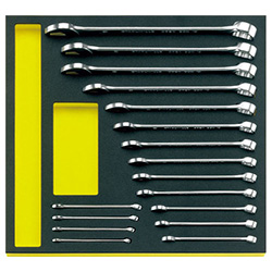 17-Piece Set, Combination Wrench 