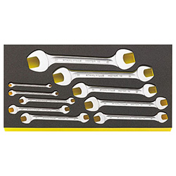 10-Piece Set, Double-Ended Wrench
