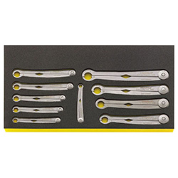 10-Piece Set, Nut Wrench 