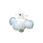 fluoropolymer 3-Way Valve Connection Type (NR0030-02)