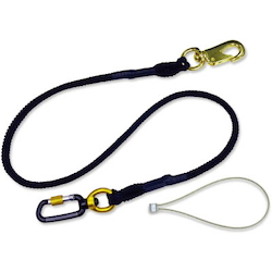 Fabric Safety Cord Carabiner with Lock (FSC-5BK-SR)