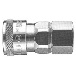 General-Purpose Air Piping, Coupler For Male-Thread Mounting (SFF Type / Parallel-Thread Compatible)