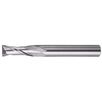 Carbide Solid End Mill, Regular Flute Length, 2-Flute HES2□□□ [Alteration Supported Product]