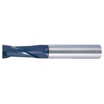 Carbide, C-Coat End Mill, Regular Flute Length 2-Flute HES2□□□-C [Alteration Supported Product]
