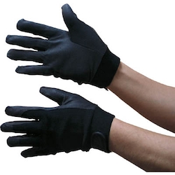 Knit Back Hook & Loop Fastener Type Gloves, Blady BK-0260 (BK-0260-M)