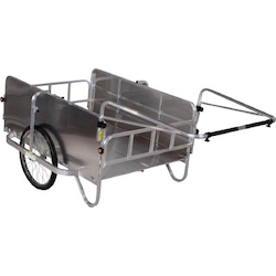 Aluminum Folding Cart, Compact, with Side Surface Aluminum Panel (HC-1208NA)