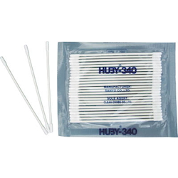 Industrial Cotton Swabs Pointed Cylinder Type 2.0 mm/Paper Shaft 1 Box 100 Count (BB-012MB)