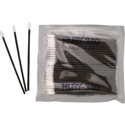 Industrial Cotton Swabs (Flat Pointed-End type 0.5x3.8 mm/Conductive Plastic Shaft) (FS-010MB)