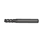 Iscar Carbide Solid End Mill, Ultra Fine Particle Carbide End Mill (standard), EC, 3 Flutes, with Central Flute, Screw Angle 45°, Medium Flute Length