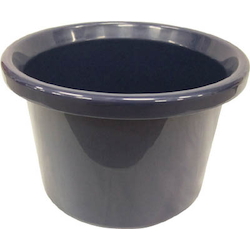 Tilted Medium-Sized Pot - Blue
