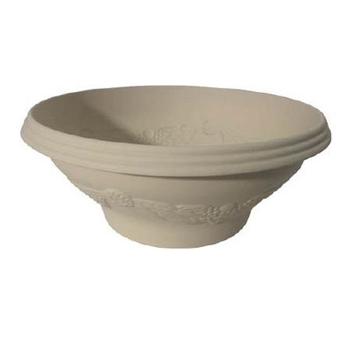 Relief bowl planter warm beige (RBP-360-WB)