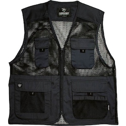 Mesh Vest, Charcoal Gray (6628-74-3L)