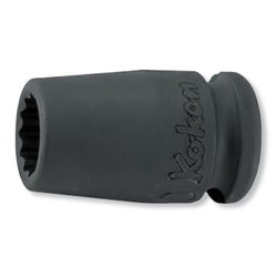 Impact Socket 3/8 "(9.5 mm) 12-Sided Socket13405M/13405A