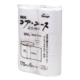 Toilet Paper Core Use 170 Economy - Single (6 pcs 170 m)