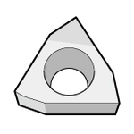 Hexagonal Type, 80°, Positive CBN (WBGW080204T00815L-SE-KBN510) 