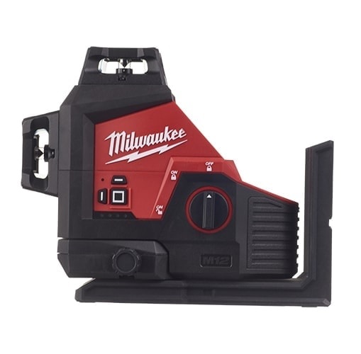 Milwaukee Cordless Cross Line Laser (Not Include Battery And Charger)