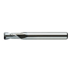 CRN2MRB, 2-Flute CRN Coated Radius End Mill for Copper Electrode Machining (M) [Alteration Supported Product]
