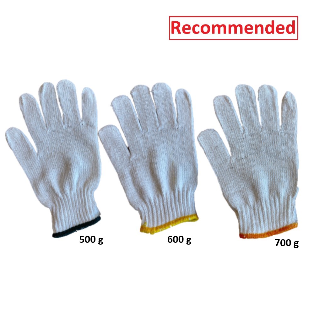 Cotton Working Glove (500,600,700 G)Image