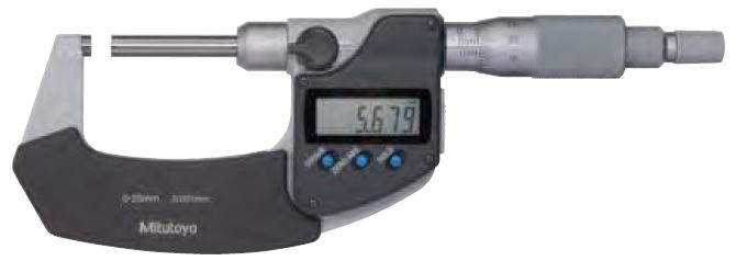 Outside Micrometers Series 406 — Digimatic Straight (406-252-30) 