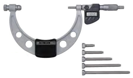 Outside Micrometers Series 340, 104 — With Interchangeable Anvils (340-252-30) 