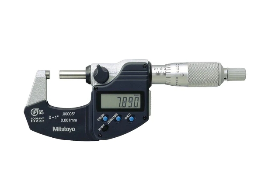 Coolant Proof Micrometer Series 293 INCH/MM.