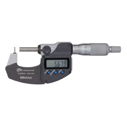 Tube Micrometers SERIES 395, 115, 295 — Spherical and Cylindrical Anvil Type (395-362-30) 