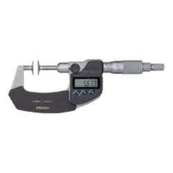 Disk Micrometers SERIES 369, 227, 169 — Non-Rotating Spindle Type (369-350-30) 