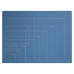 Folding Cutting Mat A2 Dark Blue