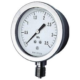 Glycerin Filled Pressure Gauge, Weight: 400 g