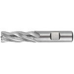 Cobalt High-Speed Steel, Roughing End Mill, REC350M, w/ Corner Chamfer, TiAlN Coating (REC350M48075) 