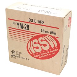 Solid Wire (Soft Steel, for 490 to 550 MPa Class High-Tensile Strength Rope) YM-28 (NSSW-YM-28-1.2-20) 