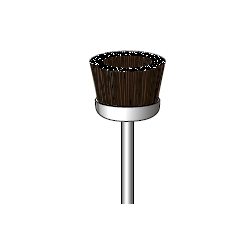 Bristle Brush (Cup Type) Shaft Diameter ⌀2.34, ⌀3.0 (50267) 