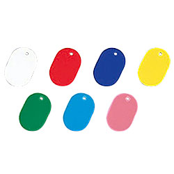 Colored Oval Tag (200022) 