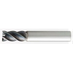 Carbide Uneven Pitch and Uneven Lead End Mill, 4-Flute