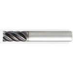 Carbide Uneven Pitch and Uneven Lead End Mill, 6-Flute