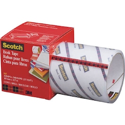 Scotch® Transparent Book Tape, 3M