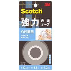 Scotch Extra-Strong Double Sided Tape, Uneven Surface-Use