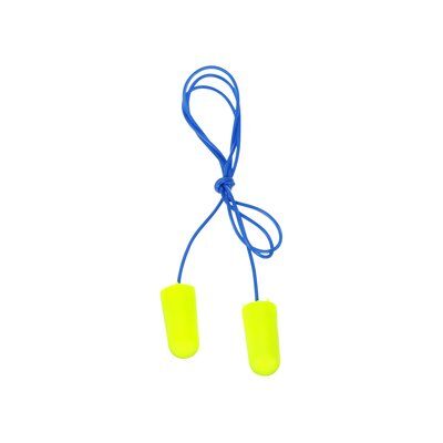 3M™ E-A-Rsoft™ Yellow Neons™ Earplugs with cord