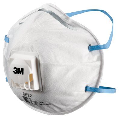 3M™ Disposable Respirator 8822 P2
