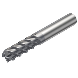 High-Feed End Mill, Without End Cutting Edge, R215.H4 (Hardness: 43 HRC Min. / 63 HRC Max.) (R215.H4-10050DAK-03P-1620) 