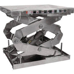 Table Lift - 2 Stage Type - Stainless Steel Specification
