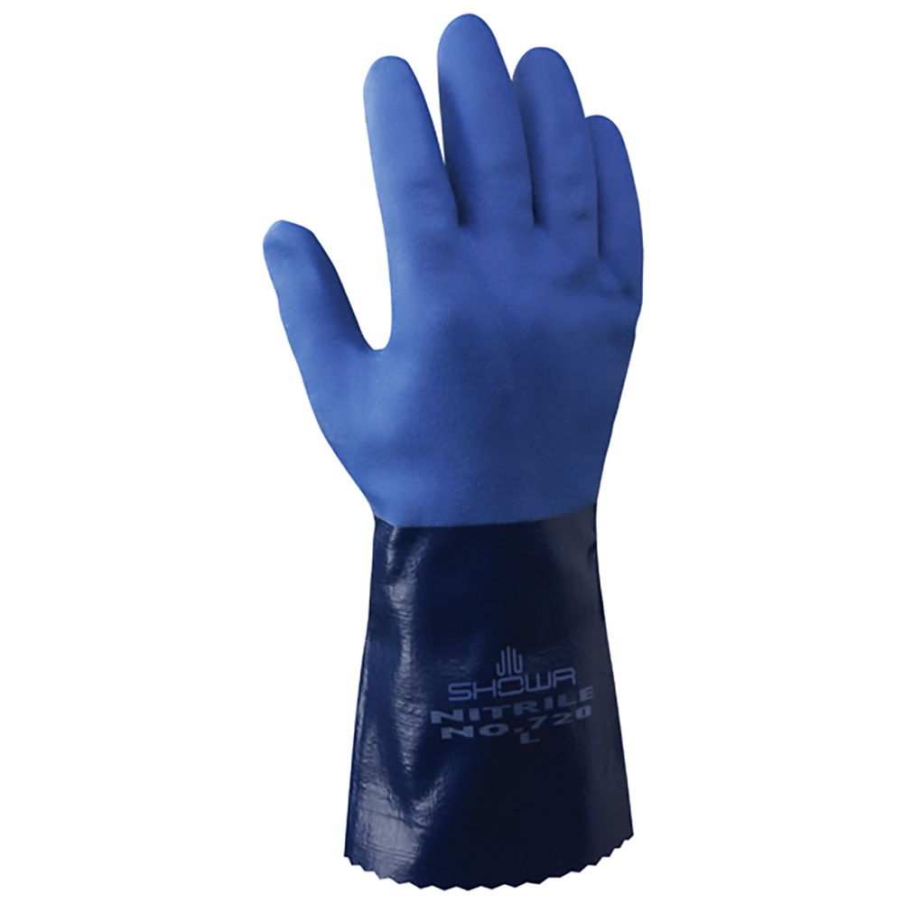 Chemical Protection Nitrile Gloves NO720 (NO720-L) 