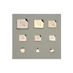 Reference Weight Type Plate-Shaped Weight (Small Mass: Nickel Silver)