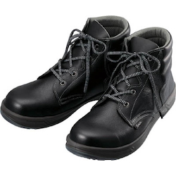 Comfortable and lightweight 3-layer sole safety shoes SS22 black