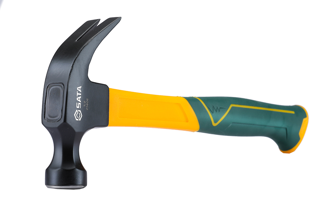 SATA Claw Hammer With Fiberglass Handle