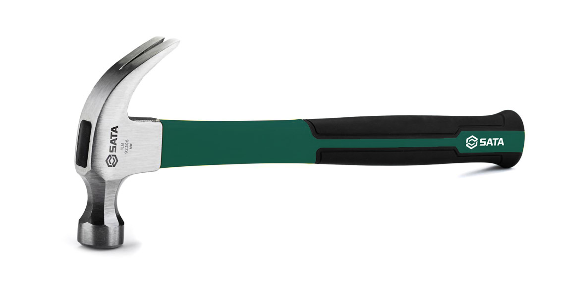 SATA Fiberglass Handle Claw Hammer