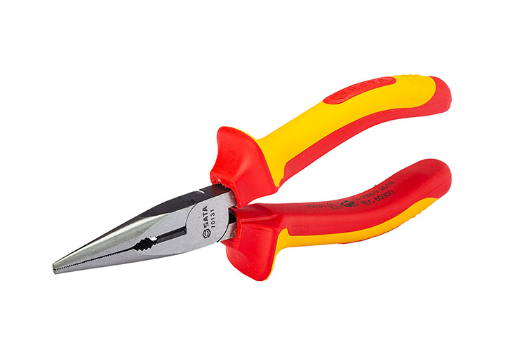 SATA Vde Insulated Long Nose Pliers (70131)