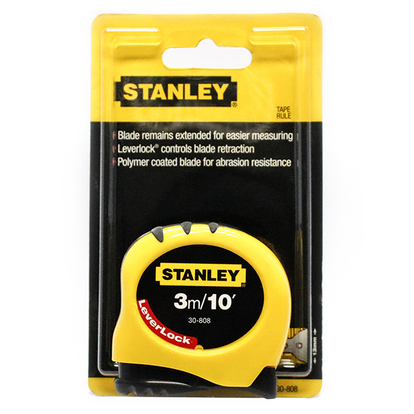 Stanley Tape Measures Level lock