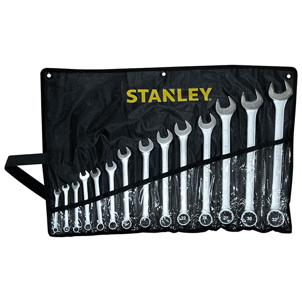 Stanley Combination Wrench Bag Set