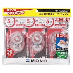 Correction Tape, MONO, YX5, 3-Pack